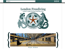 Tablet Screenshot of londonfreediving.org